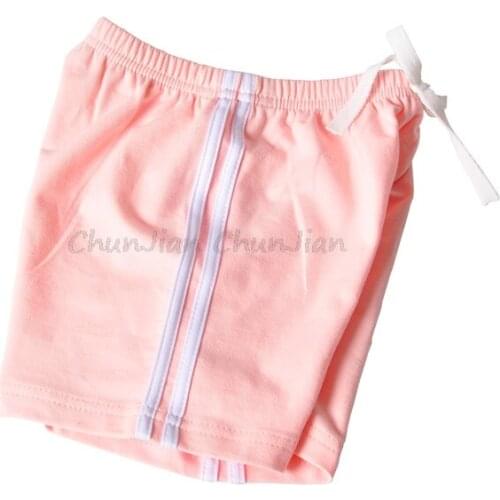 Candy Color Solid Girls Shorts Children Summer Shorts for Teens Sports Loose Elastic Waistband Teenager Shorts 2 to 14Years