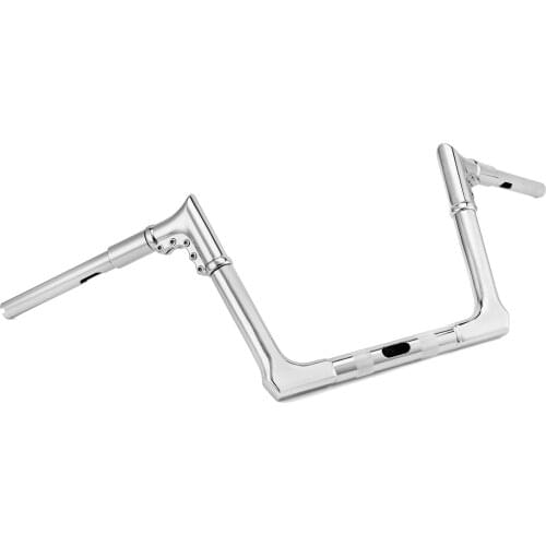 Motorcycle For Harley 2015-2021 Road Glide FLTR FLTRXS FLTRU FLTRX Chrome 10" Rise Horn Ape Monkey Bar Handlebar Steel Pipe