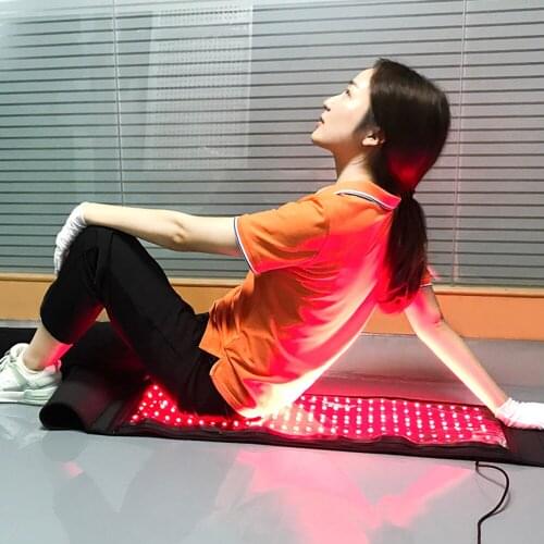 Red Light Therapy Belt for Pain Relief Flexible Wearable Wrap Deep Therapy Pad with Timer for Back Shoulder Joints Muscle