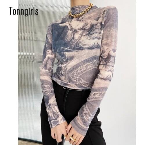 Женские базовые футболки Tonngirls China At AliExpress