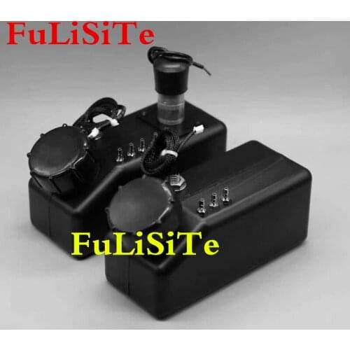 UV digital printer parts 1L UV sub ink tank bottle box bulk inks system with stirring motor sensor and 4pc ink outlet connector
