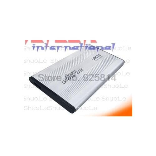 By dhl or ems 200pcs 2.5" inch USB 3.0 SATA HD HDD Hard Disk Drive Enclosure External Case Box HDD Adapter for PC Laptops