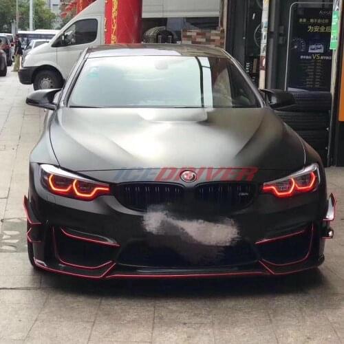 Icedriver for BMW M3 M4 Angel Eyes DRL RGB multicolor LED boards F80 F82 F83 M3 CS GTS daytime running lights Red Blue Demon Eye