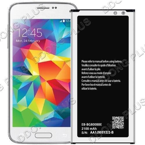 EB-BG800BBE Battery For Samsung Galaxy S5 Mini G800 Battery EB-BG800BBA 800CBE 800BBU Replacement Repair Part