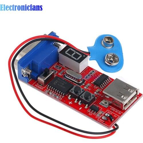 VGA Signal Generator LCD Tester 15 Signal Output USB Battery Dual Power Supply