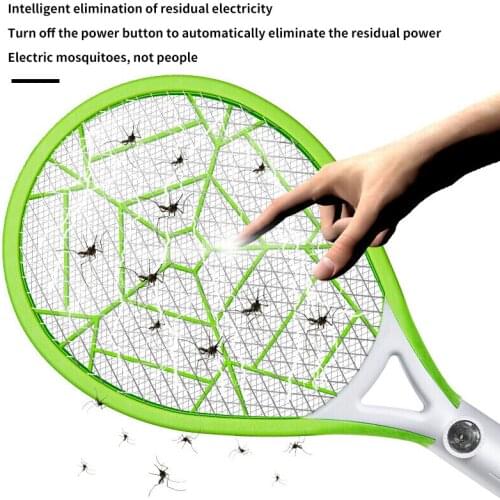 Hot Selling Electric Insect Bat Killer Lamp Portable Tennis Racket Hand Racket Rechargeable Electric Fly Racket Killer Trap