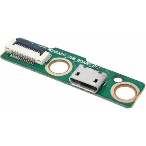 JIANGLUN Mic USB744536-00 NEW DC Jack Power Charging Port Board For HP Slate 10 HD Tablet