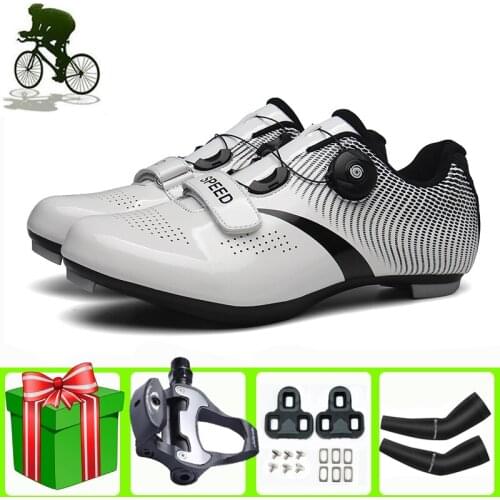 Professional Athletic Bicycle Cycling Shoes Men Self-Locking Road Bike Shoes Sapatilha Ciclismo Sport Women Cycling Sneakers