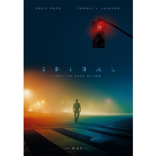 L0125 Spiral From the Book of Saw Movie Silk Fabric Poster Art Decor Indoor Painting Gift