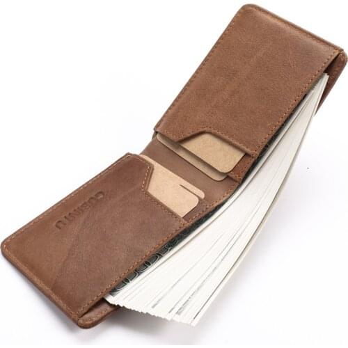 Male Small Purse Small Credit Card Holder Slim Leather Men Wallet Minimalist Vintage Rfid Wallet Genuine Thin Mini Wallets