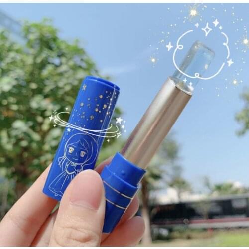 2021NEW Lip Balm Color Changing Lip Care Moisturizing Gold Foil Lip Gloss Natural Lip Makeup