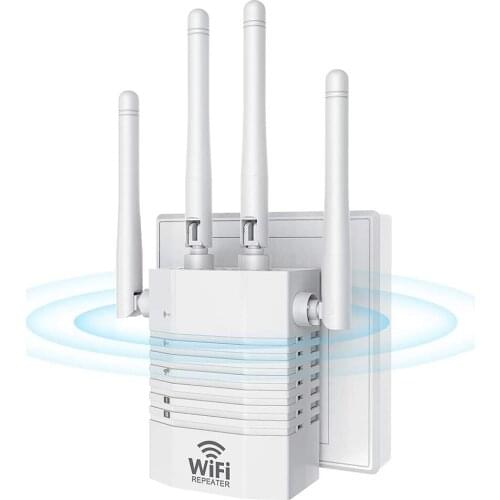 Wireless 1200Mbps Wifi Repeater 5Ghz Wi-fi Extender Routers Dual Band Amplifier Booster Wide Long Range 5G Repeater Pro