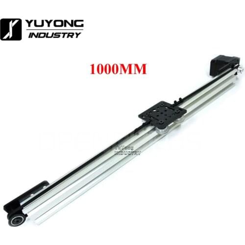 V-Slot NEMA 17 Linear Actuator Bundle Diy Belt Driven Kit with Nema 17 Stepper Motor for Openbuilds 1000mm