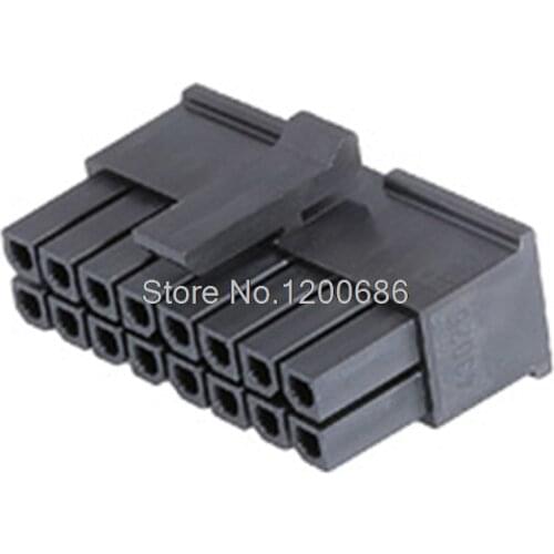 16P 430251608 Micro-Fit 3.0 Receptacle Housing Dual Row 16 Circuits 2*8p 16pin 3.0 Plug Housings 43025