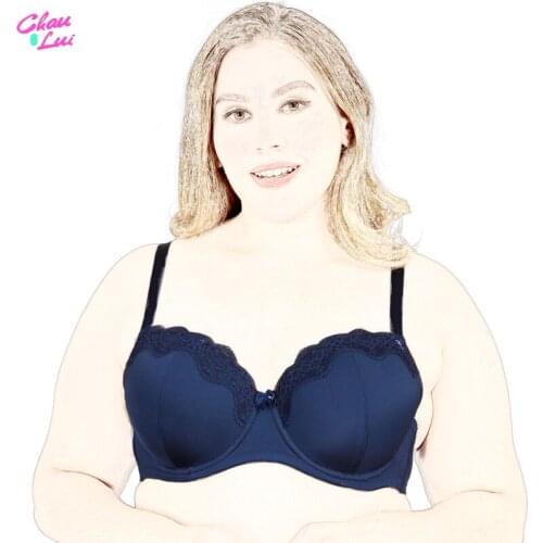 Chau Lui Ultra Thin Unlined Bra Sexy Underwear Women Summer Comfort Lingerie Underwired Bralette Plus Size Push Up