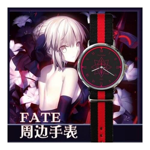 Fate Arknights JOJO MDZS Sword Art Online One Piece Demon Slayer Cosplay Anime Quartz Watches Wrist Watch Fashion Student Gift