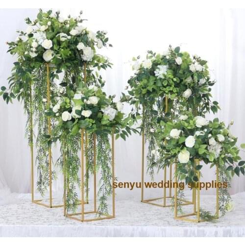 Wedding Stage Backdrop Frames lattest Model Flower mental gold Panel For Wedding Indian Wedding Style Backdrop Panels