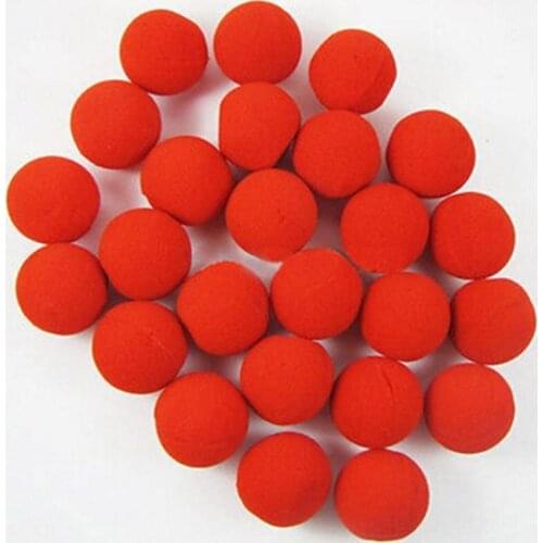 Hot Sales 10pcs Red Ball Foam Circus Clown Nose Comic Party Halloween Costume