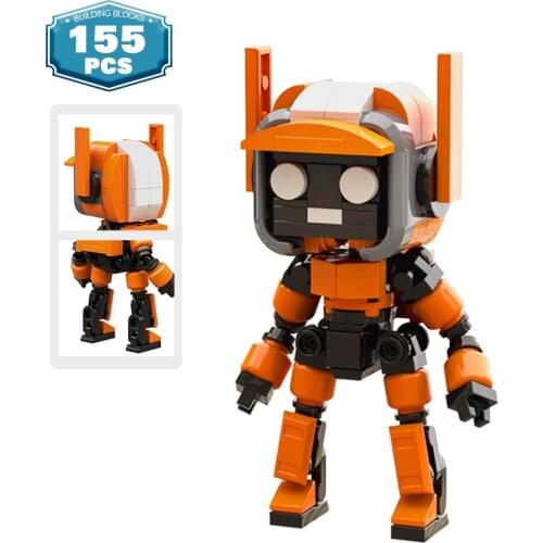MOC DIY K-VRC Love-Death-Robot Model Building Block Toy Creativity Animation Smart Future Robot Bricks Child Gfit Toys for Kids