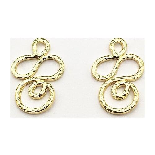 New Arrival! 29x19mm 100pcs Geometry Shape Connector for Handmade Earring DIY Parts,Jewelry Accessories Findings & Component