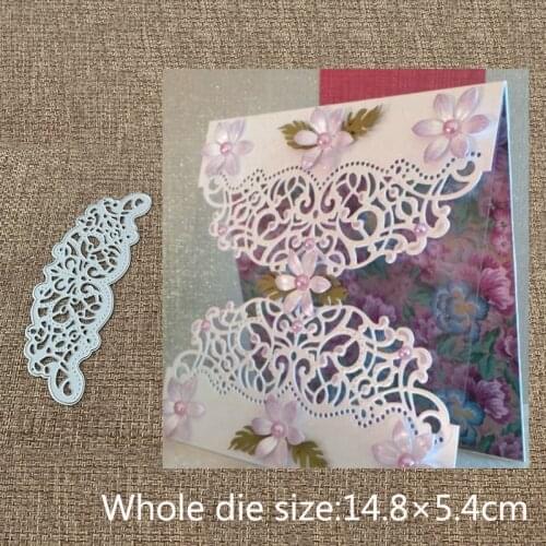 New Design Craft Metal Cutting Die cut die lace flower card greeting Scrapbooking Album Paper Card Craft Embossing Die Cuts