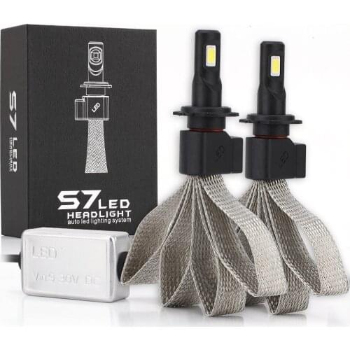 2pcs H11 H4 H7 LED Car Lights H8 H9 9005 9006 880 881 9007 H1 H3 H13 LEDs Car Headlight Bulbs 12V 6400lm Headlamp Accessories