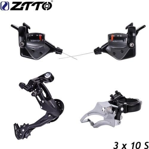 ZTTO Bicycle MTB 3X10 30 Speed Front Rear Shifter Derailleur Groupset front rear derailleur for Parts m610 m670 m780 system