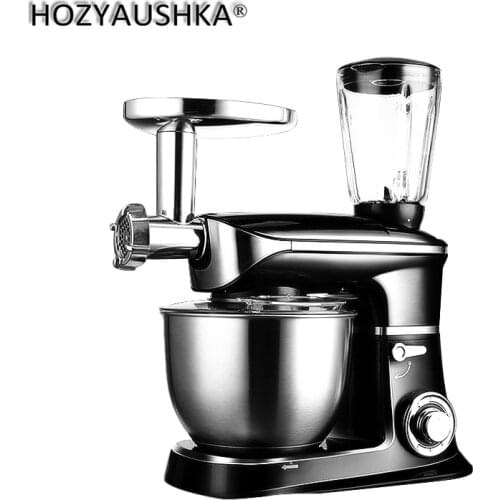 Electric mixer Food processor Dough kneading machine 6.5L 1000W eggs cake kitchen stand mixer food Cooking mixing beater