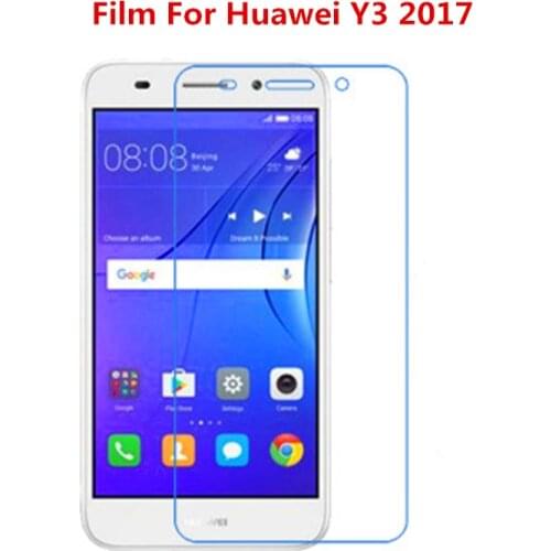 1/2/5/10 Pcs Ultra Thin Clear HD LCD Screen Protector Film With Cleaning Cloth Film For Huawei Y3 2017