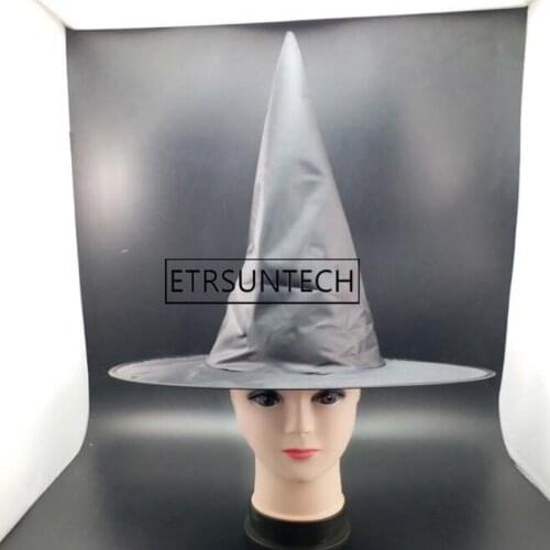 100pcs Black Witch Hats Masquerade Wizard Hat Party Hats Cosplay Halloween Party Fancy Dress Decor Top Hat