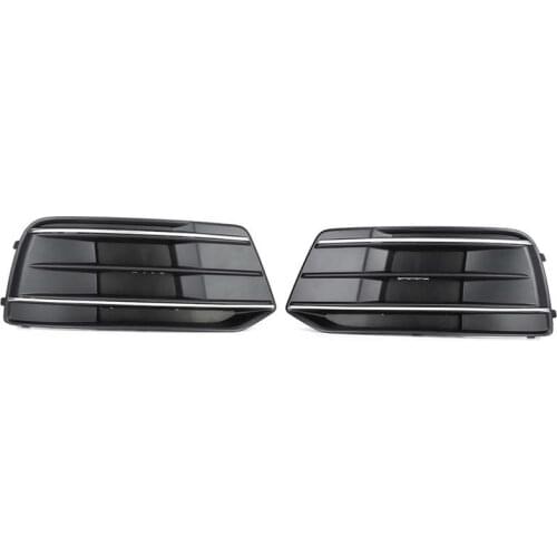 Car Styling Auto Accessories Fog Lamp Grille Front Bumper Lamp Cover Trim 80D807680E Fit for Q5/Q5L 2018‑2020 ice lamp for