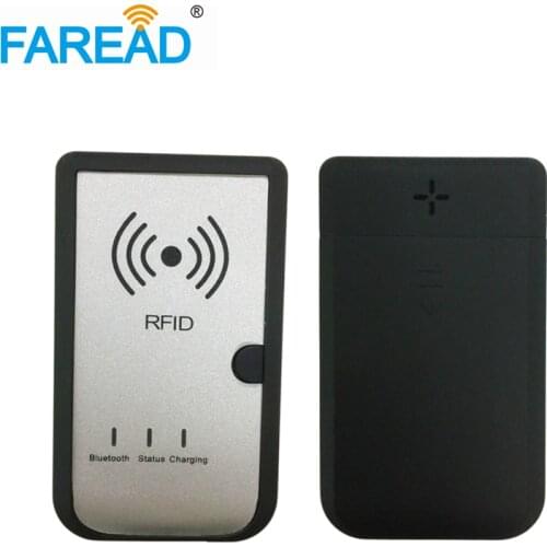 Bluetooth 13.56MHz HF ISO18092 213/216 NFC RFID Reader for E-wallet, E-commerce