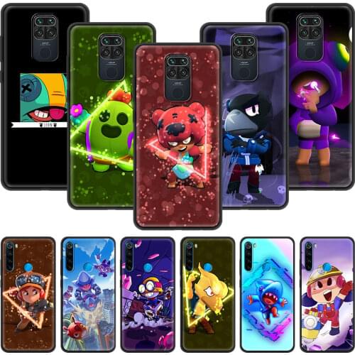 Crow Leon Spike For Redmi Note 7 8 8T 9 Case Soft TPU Silicon Cover Phone Cases For Redmi 8 8A 9 9A 9C Note 9S 10 Pro Funda