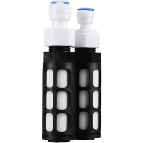 Water filter for pump and water sprayer misting system with PP contton filter inside slip lock for 1/4 inch water hose