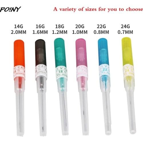 Surgical Steel Sterilised Piercing Needles IV Catheter Needles With Piercing Body Jewelry Kit Tattoo Tool Piercing Supplies Kit