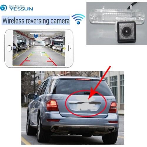 YESSUN For Mercedes Benz M ML W164 ML450 ML350 ML30 Reverse Camera Auto Wireless Rear View Camera Rear View Camera Night Vision