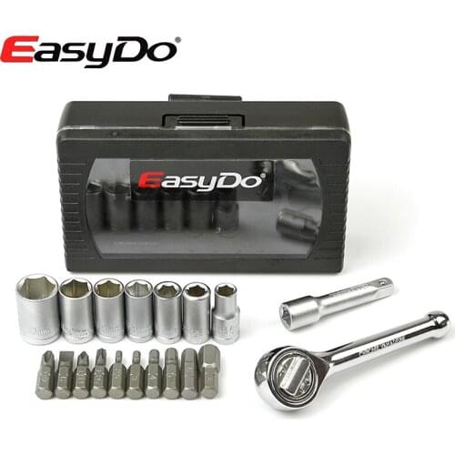 EasyDo Wrench Bicycle Repair Tools Kit 16 Functions 2.5/3/4/5/6/8mm Hex T25 Disc Screwdriver Cycling MTB Bike Repair Sets