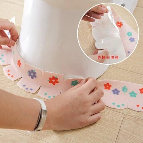 Toilet base sticker anti-fouling gap stickers toilets around the skirting corner corner gap shield