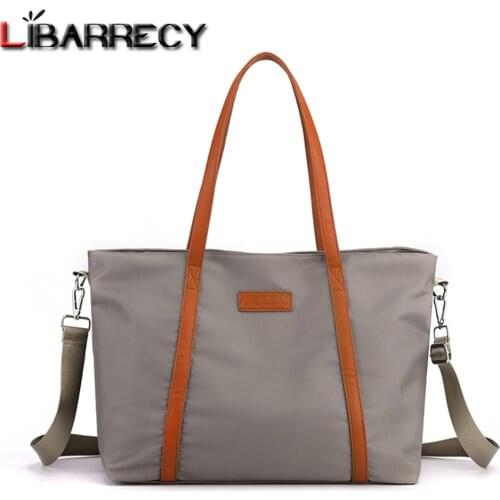 New High-capacity Designer Womens Handbag High-quality Nylon Ladies Shoulder Bag Panelled Design Women Messenger Bags Sac Femme