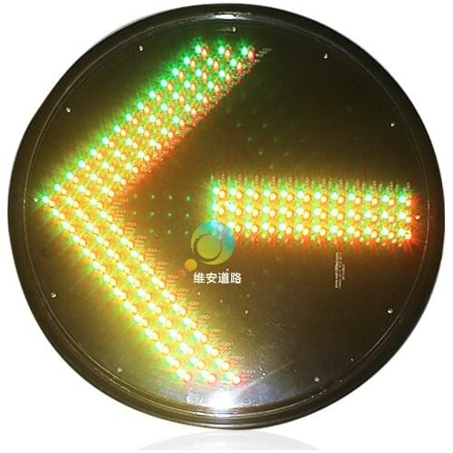 New design mix red and green LED arrow signal 400mm traffic light replacement
