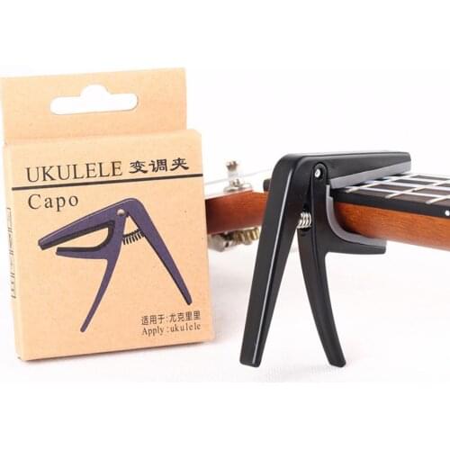 IRIN Professional Ukulele Capo 4 Strings Hawaii Guitar Capos Single-handed Quick Change Ukelele Capo Guitar Parts & Accessories