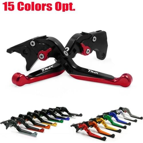 For Yamaha TMAX 500 T MAX 500 T-MAX500 2001-2011 Motorcycle CNC Adjustable Brake Clutch Levers Handle Extendable Handbrake Lever