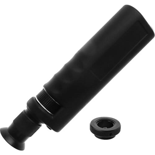 Hand-Held Anti Slip Fiber Optical Microscope 200x Magnification (CL) Inspection + LED illumination + Built in IR filter