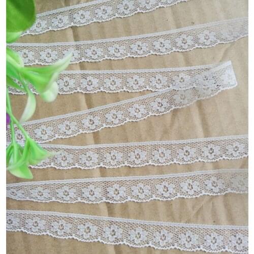 Width 12mm 30yards Embroidered Net Lace Trim fabric Garment ribbon headband wedding party decoration gift DIY Accessories GH-564