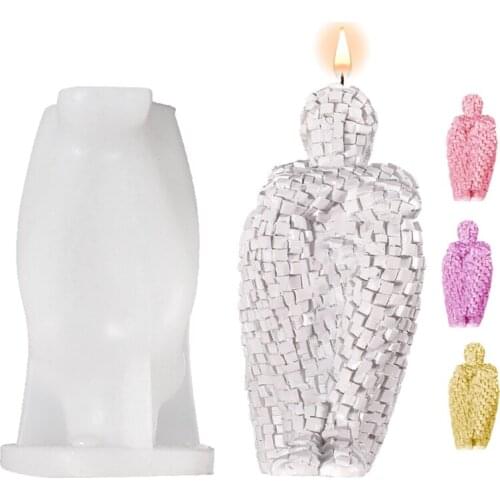 50LB 3D Plump Woman Candle Silicone Mold Female Body Art Wax Soap Mould Fondant Sugar Cake Chocolate Decorating DIY Baking Tools
