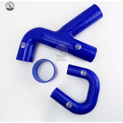 Silicone Intercooler Y Pipe Hose For SUBARU IMPREZA GC8 EJ20 STI WRX UK MK5-6 (3PCS) red/blue/black
