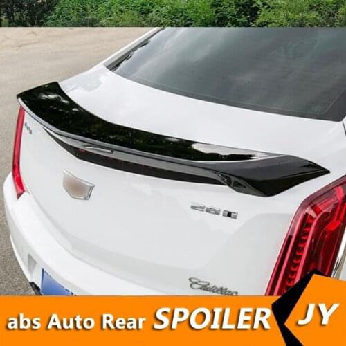 For Cadillac XTS Spoiler 2018-2020 Cadillac XTS Spoiler YW ABS plastic Material Car Rear Wing Color Rear Spoiler