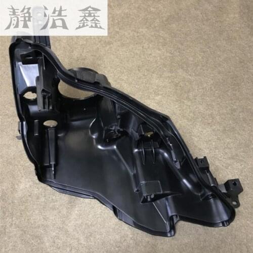Headlight rear shell headlight base plastic black lampshade lens light rear cover for Toyota Reiz 2013 Behind the lampshade