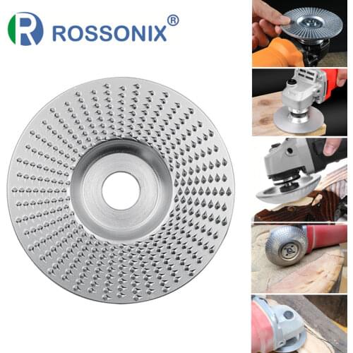 High Quality Woodworking Grinding Wheel Rotary Disc Sanding Wood Carving Tool Abrasive Disc Tools For Angle Grinder 4 inch Bore