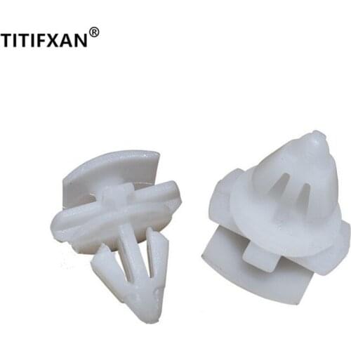 15PCS Auto door sill side skirt lower beam guard strip wheel arch clips for Sagitar CC Scirocco Touareg Touran Magotan fasteners